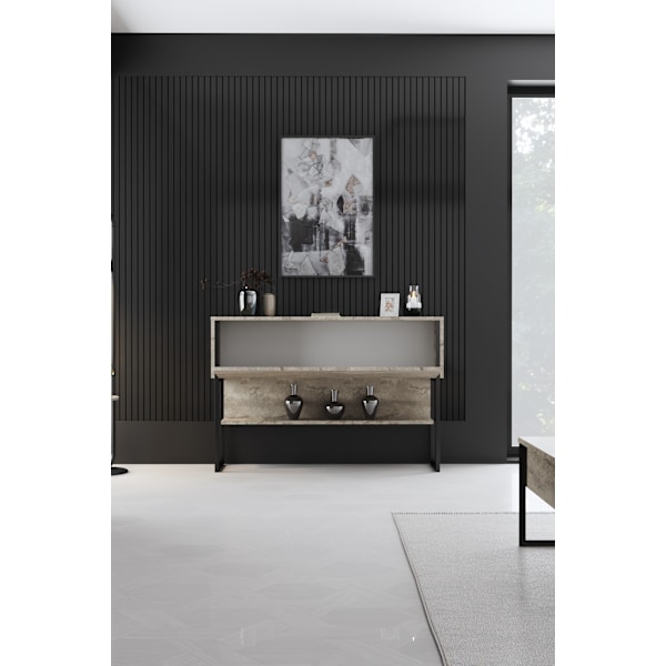 Dresser Luxe - travertiini, musta