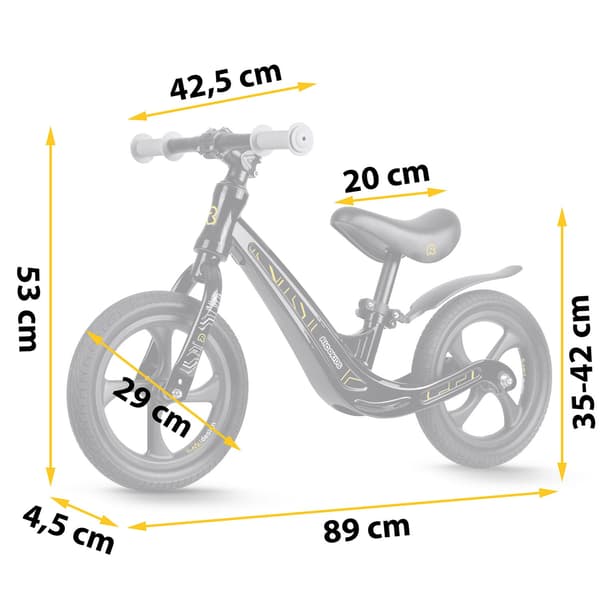 Balancecykel til børn Ricokids FUNNU