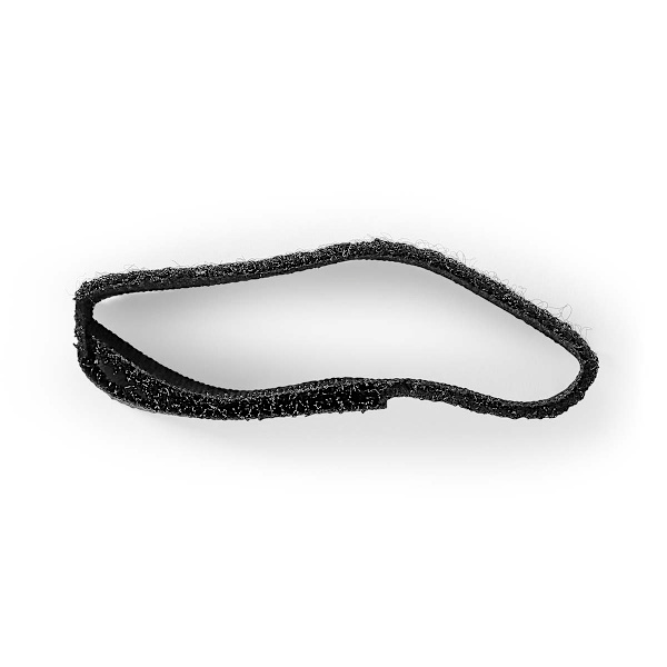 Kabel Management | Hook og Loop | Låst | 6 stk. | Nylon | Sort