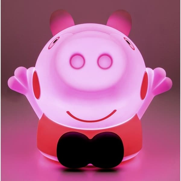 Peppa Pig 3D-lampe, 14 cm størrelse, ideel til indretning til børneværelset