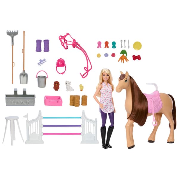 Barbie Ultimate Stad Med Dukke Og Hest