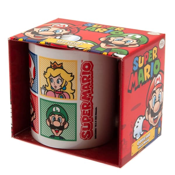 Super Mario-karaktärer mugg 325ml