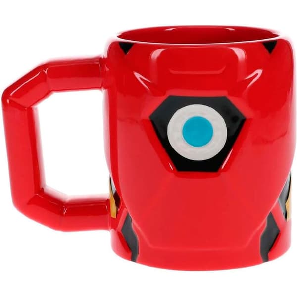 Iron Man Reactor 3D-mugg, 500 ml kapacitet, perfekt för samlare