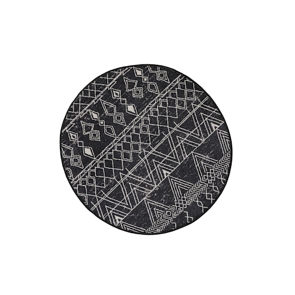 Bathmat Straordinario Black Circle Djt 80