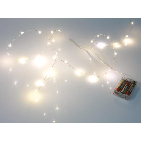 Led Garland - Varmvit - 20 lysdioder - Batteridriven