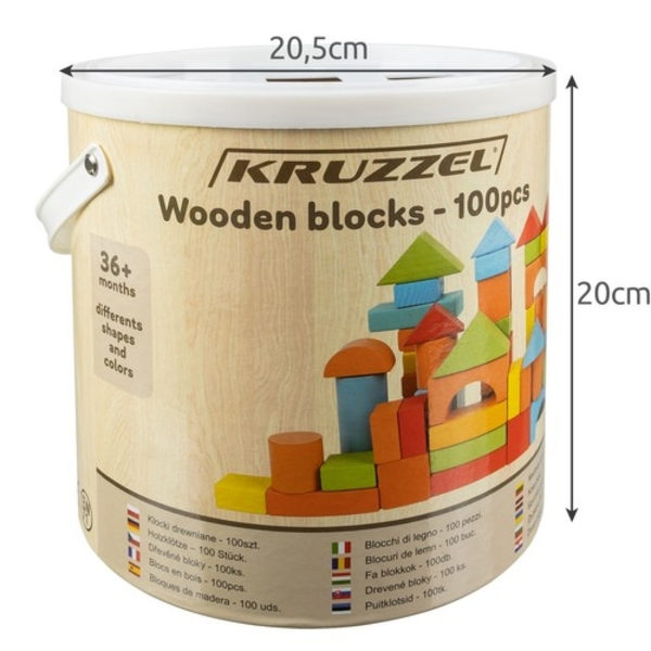 Puuharkot - 100 kpl. Kruzzel 22666
