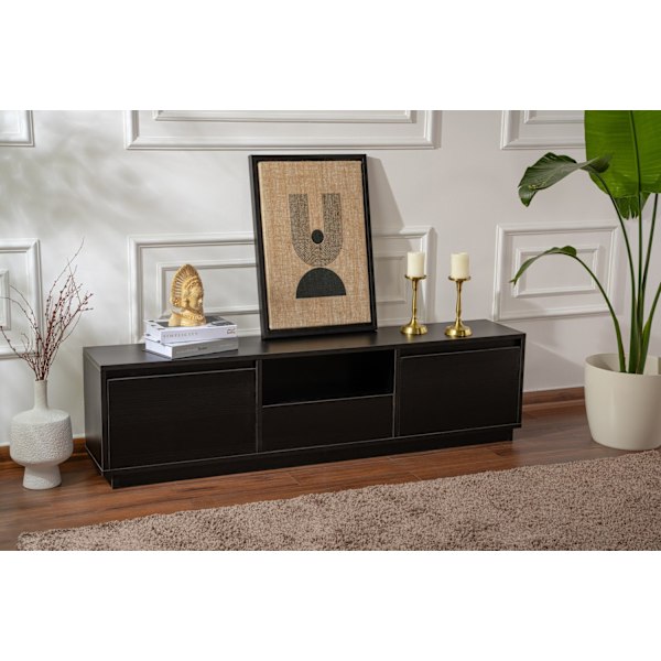 TV Stand Vanguard - Træ Sort
