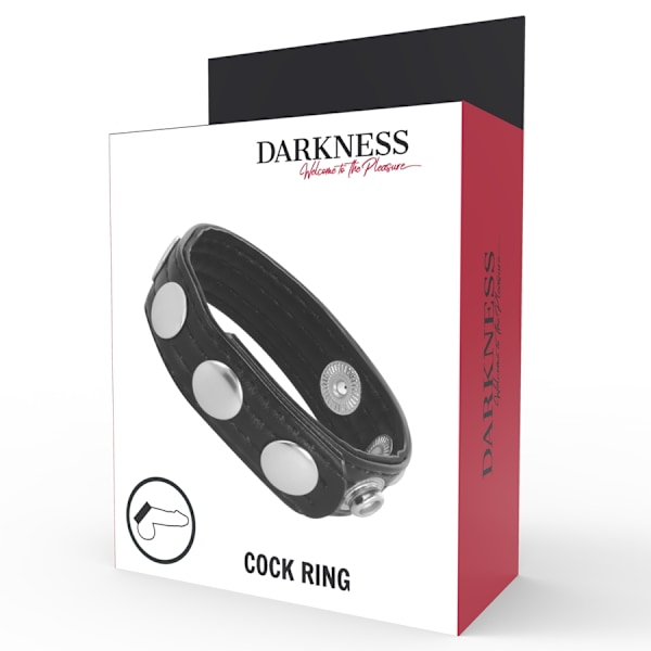 Darkness - Læder Erektionsring