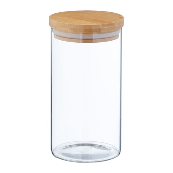 4 stk. Opbevaringsglas 1000 ml