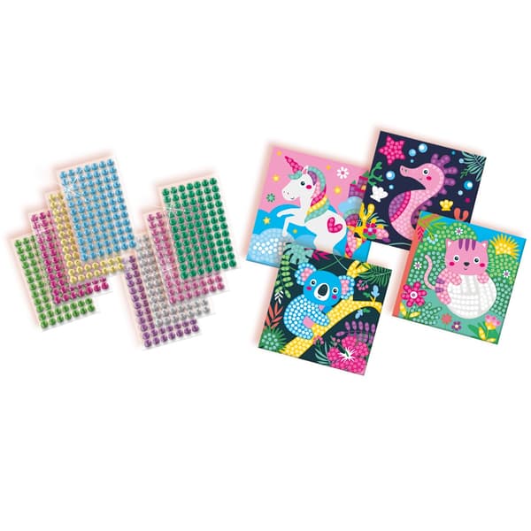 Ses diamantmaleri "Happy Animals"