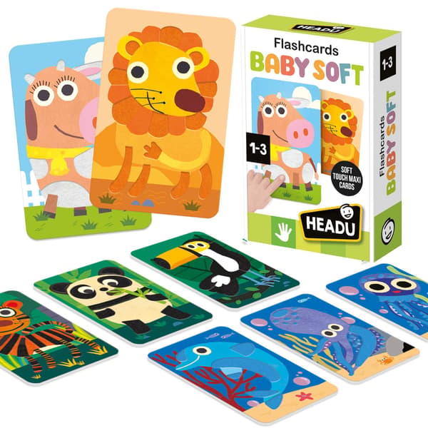 HEADU Flashcards Baby Soft