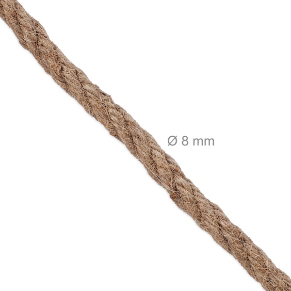 Jute rep 8 mm x 40 m