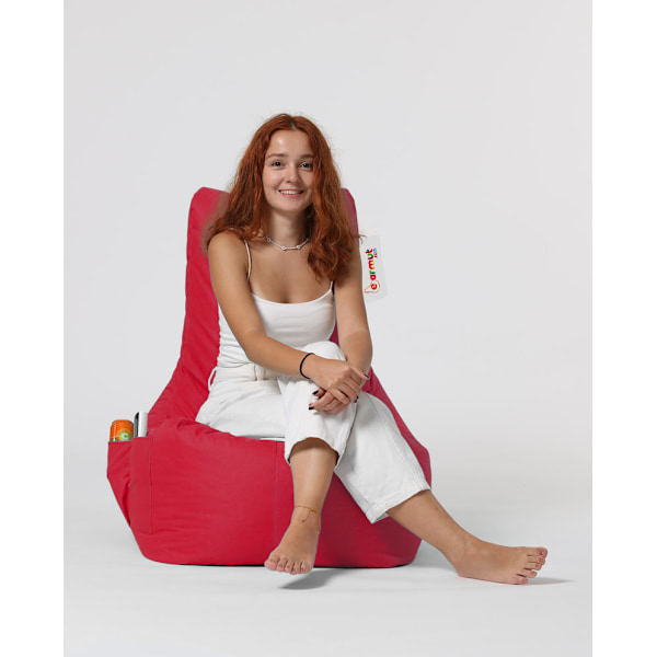 Garden Bean Bag Diamond - Rød
