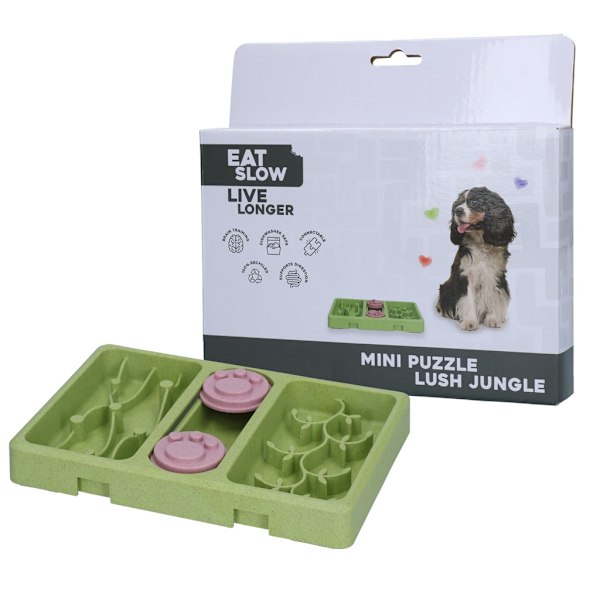 Syö Slow Live Longer Mini Puzzle Lush Jungle