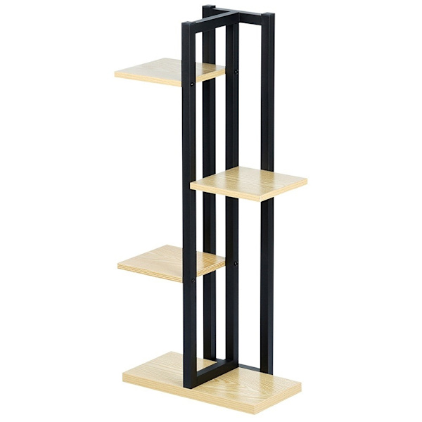 Blomsterstander i metal, 5 steder, industriel stil