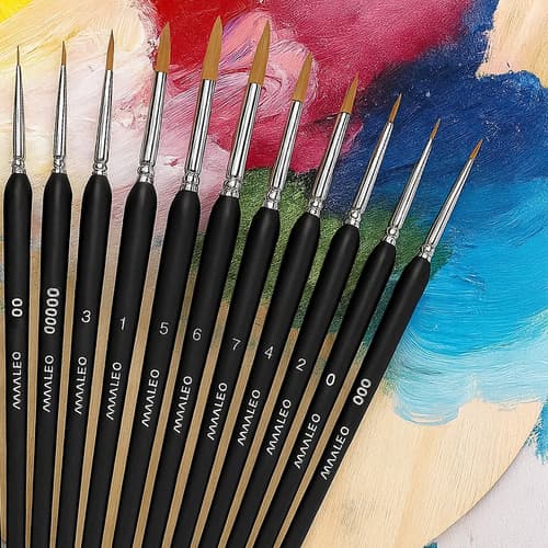 Penslarset med stativ – 11 stycken