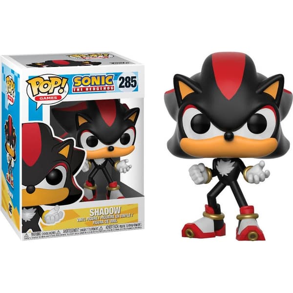Sonic Shadow Pop Figuuri - Keräilyvinyylilelu, 4 tuumaa