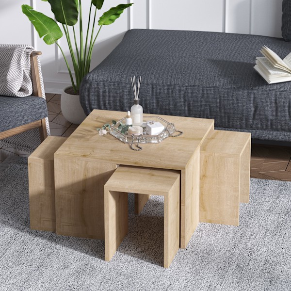 Soffbordsset Ortanca - Safir Ek