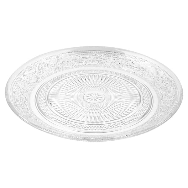 Glasdesserttallrik, 18 cm diameter, diskmaskinssäker