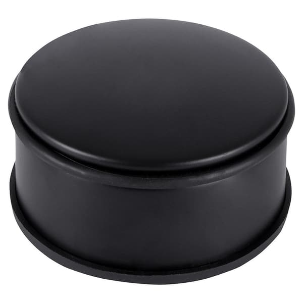 Svart metall dörrstopp: robust, elegant och skonsam