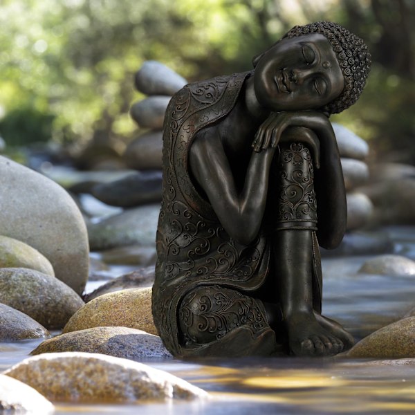 Buddha statue 60 cm høj