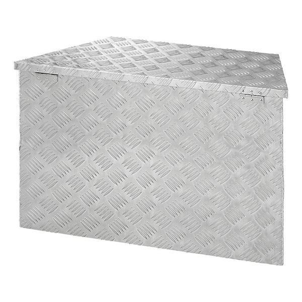 Perävaunun työkalulaatikko alumiinia vetoaisaan 830/540 x 360 x H490 mm