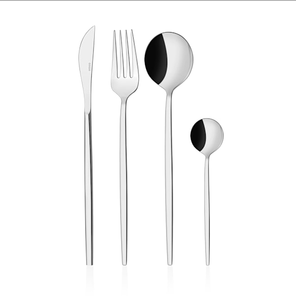Ruokailuvälinesetti (24 kpl) Mokka24