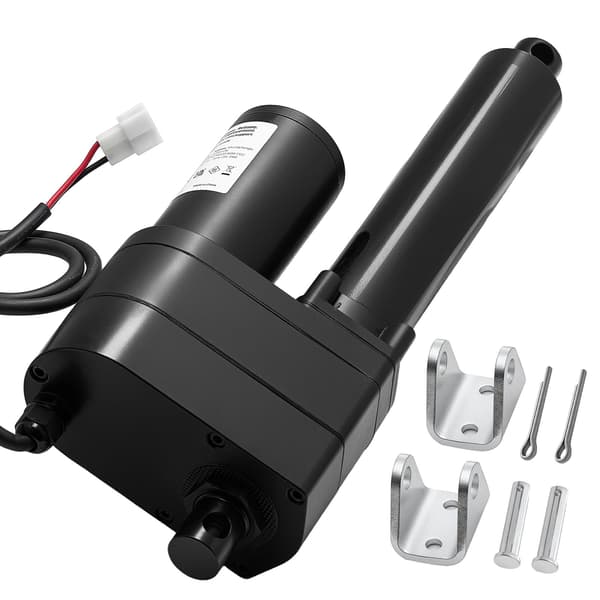 12V lineær aktuator, 200 mm slaglængde, 9000N, IP65