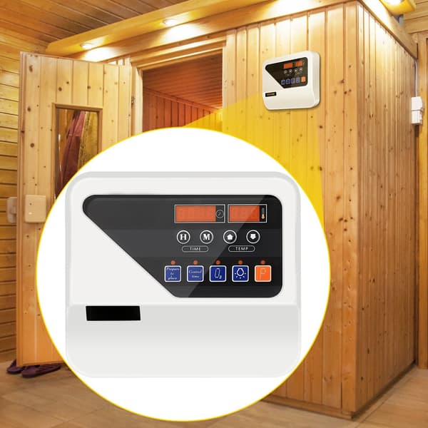 Extern bastuaggregatsregulator, 3–9 kW, tid/temp.