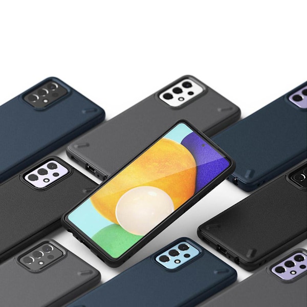 Slitstarkt, förstärkt fodral för GALAXY A72 ONYX-telefonen, marinblå