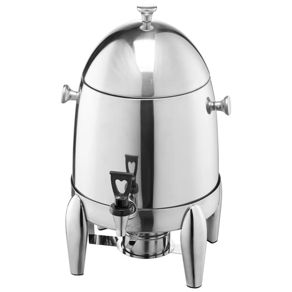 Rustfrit stål drikkevaredispenser 12L, varm og kold, tap