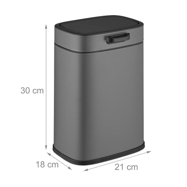 Hängande köksavfallskärl, 5L, Väggmonterbar