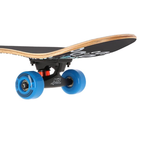 Spot skateboard, holdbart dæk, glatte hjul