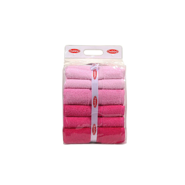 Badhandduksset (4 delar) Regnbåge - Rosa