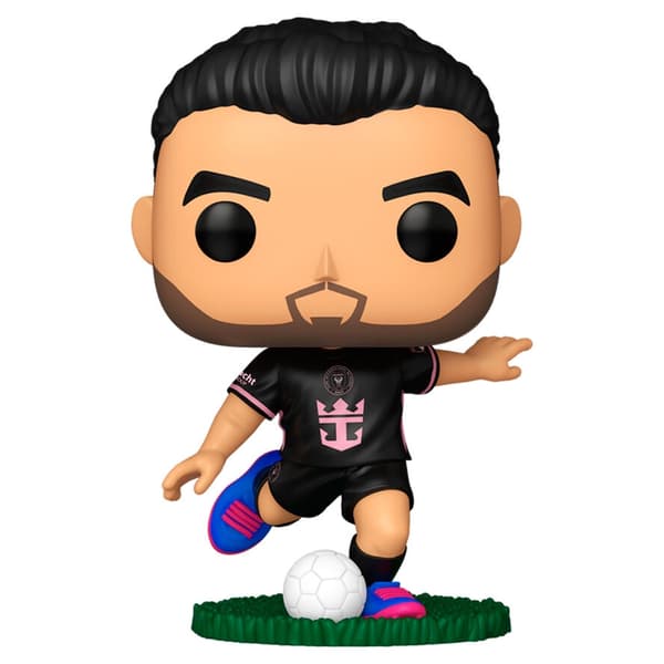 Sergio Busquets Inter Miami spelarfigur, 6-tums samlarobjekt