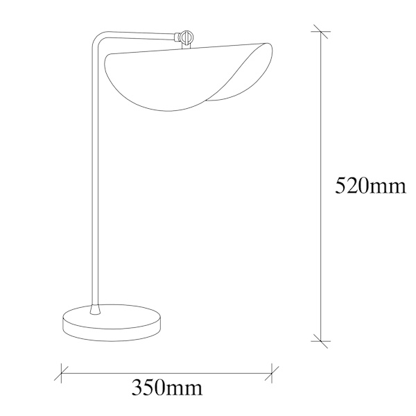 Bordlampe Sivani - MR - 844