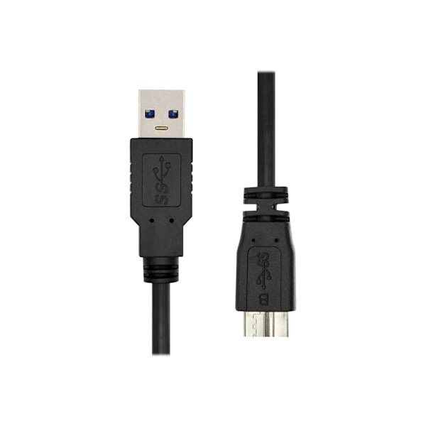 ProXtend - USB-kaapeli - USB-tyyppi A (uros) - Micro-USB-tyyppi B (uros) - USB 3.2 Gen 1 - 1 m