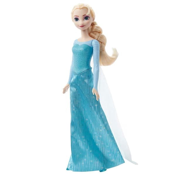 Fryst Elsa Doll med klänning och accessoarer