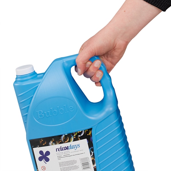 Påfyllningsbehållare för såpbubblor 4 liter