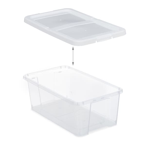 Skoæsker plastsæt med 12 stk