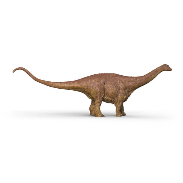 Brontosaurus-dinosauruslelu liskokuviolla