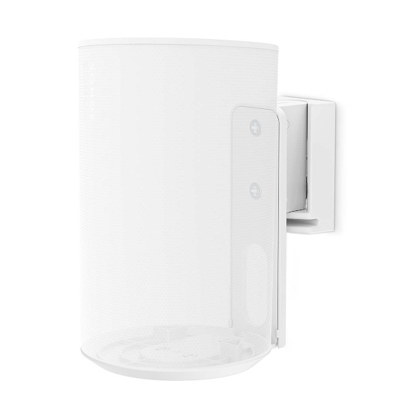 Högtalar Fäste | Kompatibel med: Sonos® Era100 | Vägg | 3 kg | Tilt / Vridning | Går att tilta | Roterbar | ABS / Metall | Vit