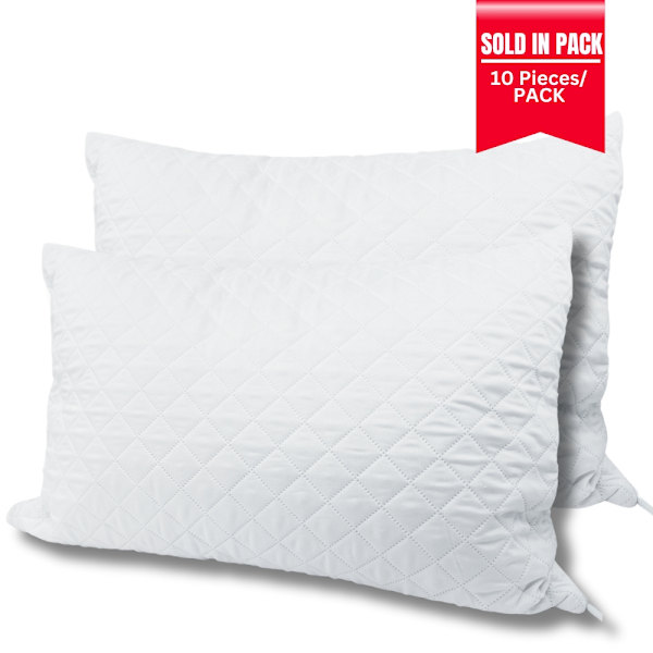 Deep Sleep DS-77778: Paket med 10 Memory Foam sängkudde - 50x70 cm