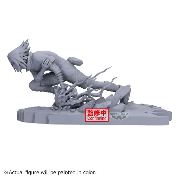 Sasuke Uchiha 8 cm actionfigur - Naruto Shippuden Battle Set