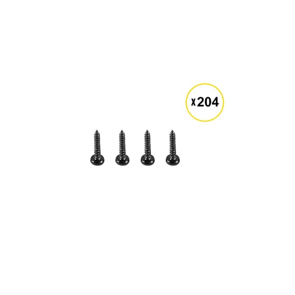 Dækbalustre, 51 stk. 32,25 tommer jern, sort