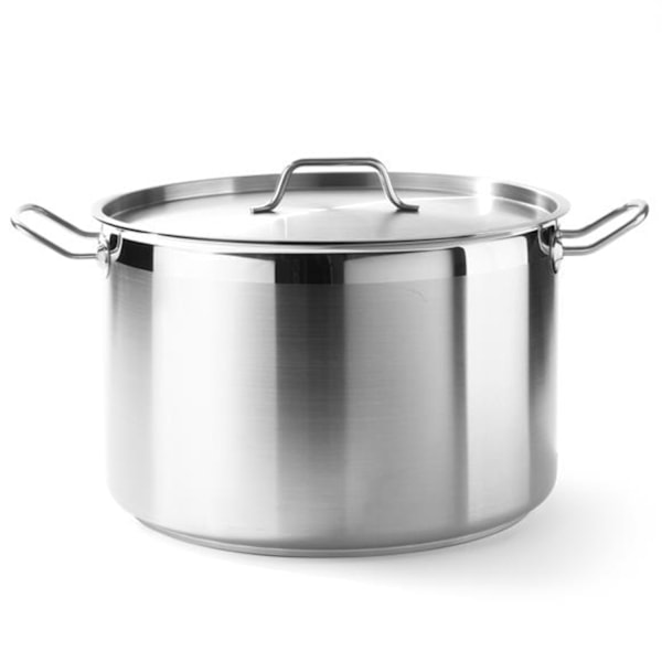 Profi Line keskikokoinen kattila kannella 10 l, halkaisija 280 x 170 h - Hendi 831502