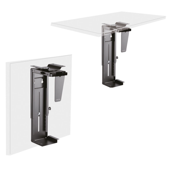 Computerholder Bord/væg justerbar
