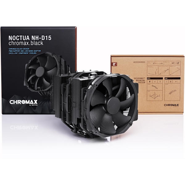 Noctua NH-D15 chromax.sort - processorkøler
