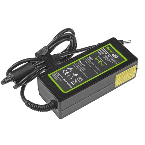 Vihreä kennolaturi Dell Inspironille, 19,5 V 3,34 A 65 W - musta musta