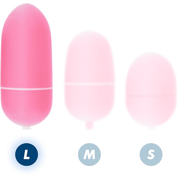 Online - Kaukosäädin Vibrating Egg L Pink